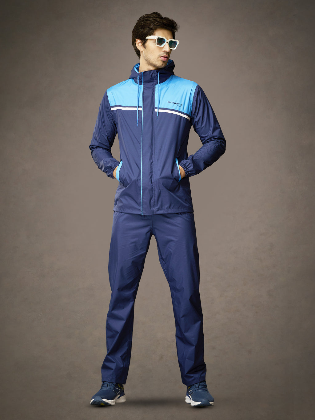 Zeel Trek Gear Blue Hues Rainwear - AZ06