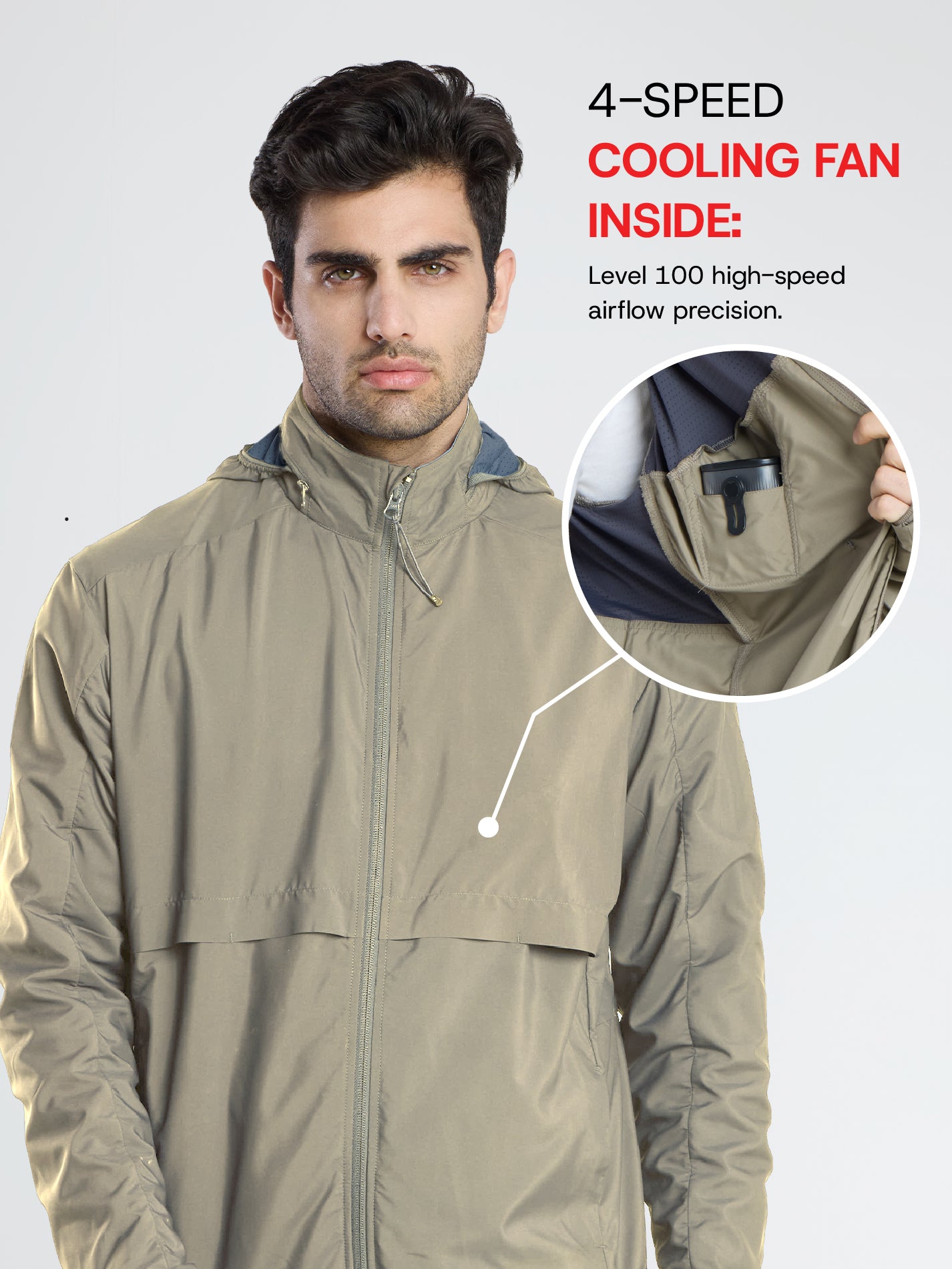 Modular Sun Jacket All Day Summer Jacket with Air Drive Tech | Constant Cooling – Zeel