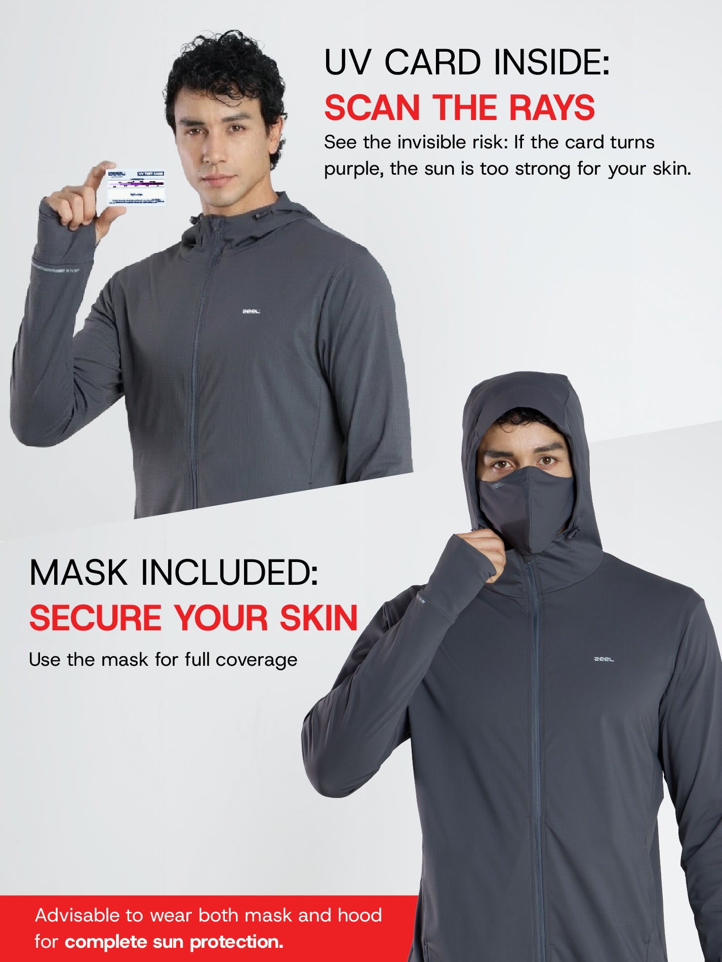 Men's Dark Blue Sun Jacket | AirWeave™