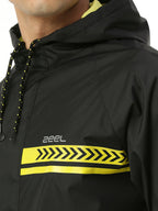 ZEEL HERO: The Ultimate Backpack-Friendly Black Raincoat - Zeelretail
