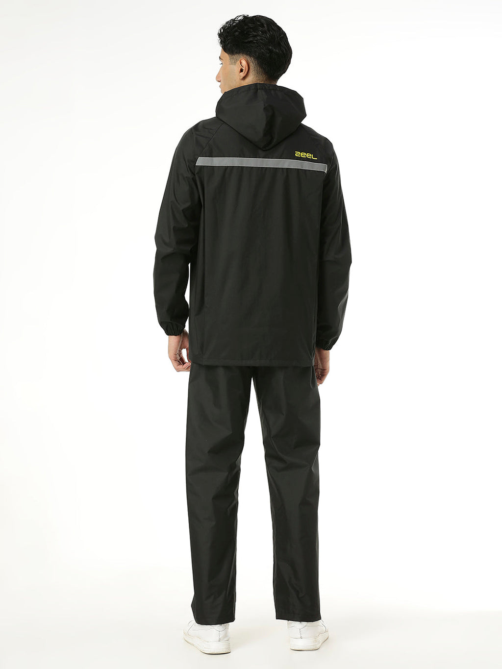 ZEEL HERO: The Ultimate Backpack-Friendly Black Raincoat - Zeelretail