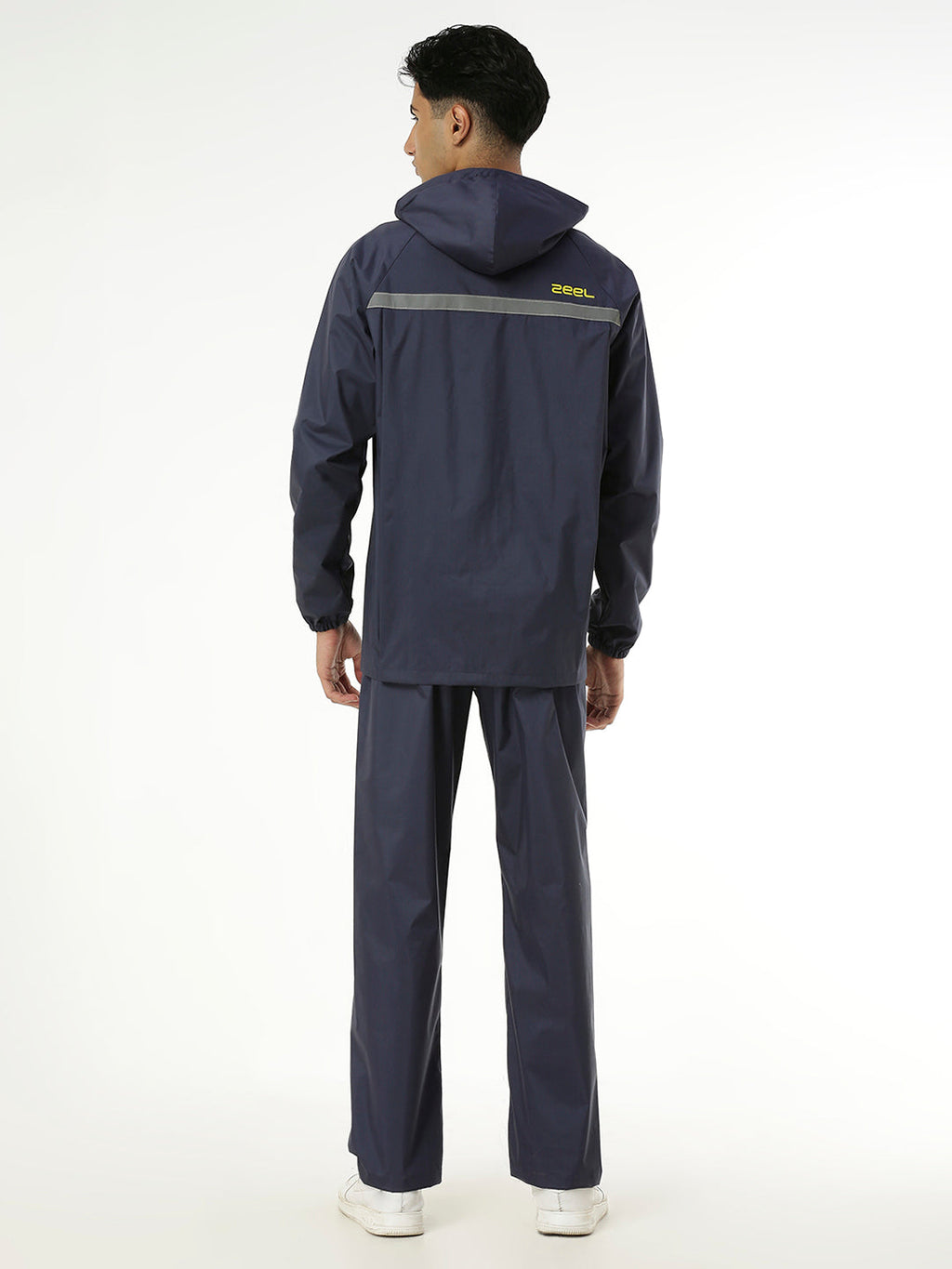 ZEEL HERO: The Ultimate Backpack-Friendly Navy Raincoat - Zeelretail
