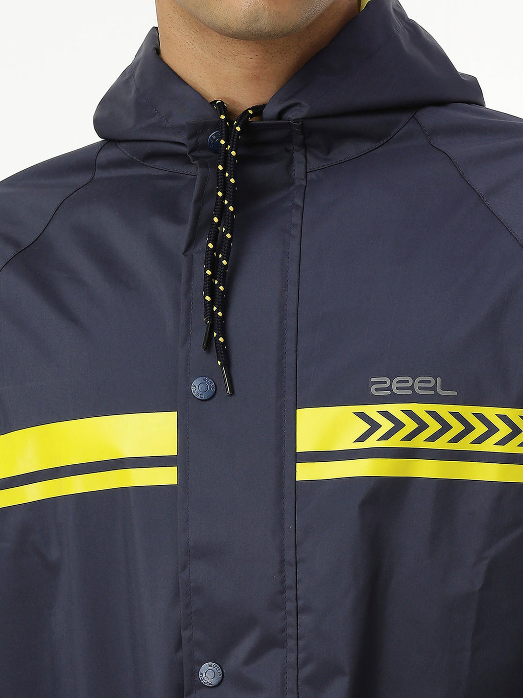 ZEEL HERO: The Ultimate Backpack-Friendly Navy Raincoat - Zeelretail
