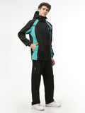 ZEEL GO HIKE BLACK & GREEN RAINSUIT - JS508 - Zeelretail