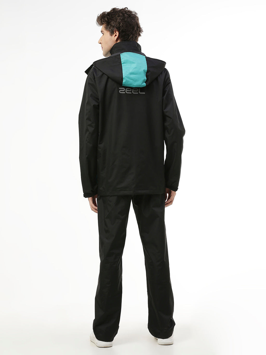 ZEEL GO HIKE BLACK & GREEN RAINSUIT - JS508 - Zeelretail