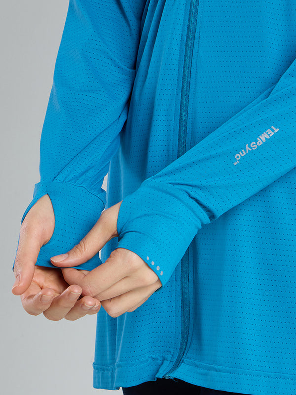 Sun Jacket AirWeave™ F Full Length –PEACOCK BLUE