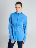 Women's Light Blue Full Length Sun Jacket | AirWeave™