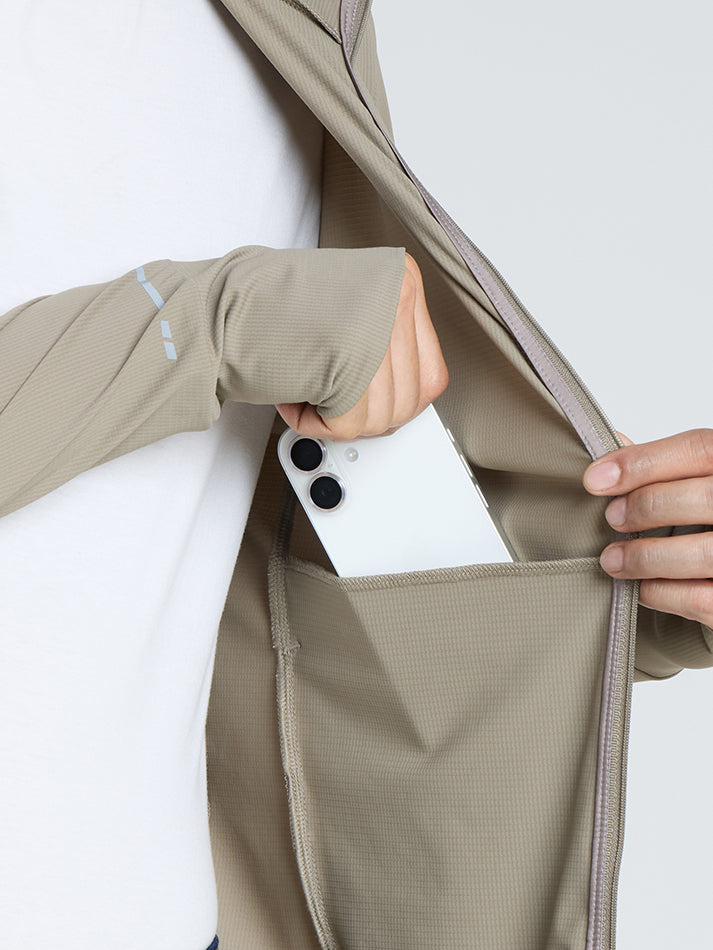 Sun Jacket AirWeave™ M Regular– KHAKI