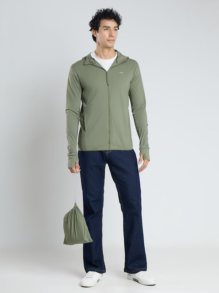 Sun Jacket AirWeave™ M Regular– OLIVE GREEN