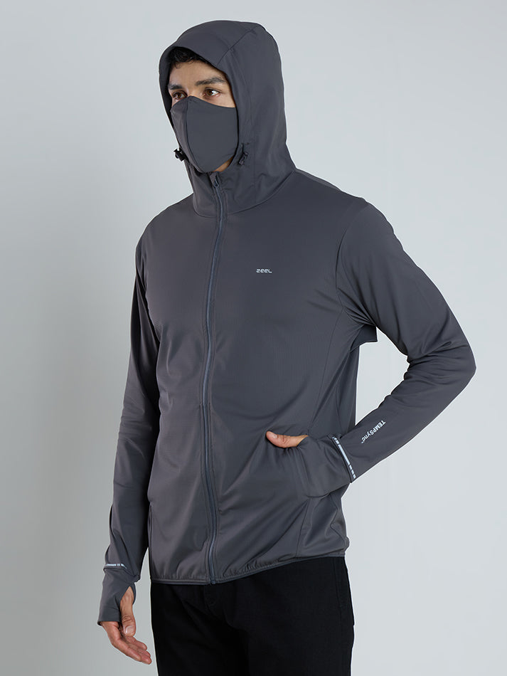 Sun Jacket AirWeave™ M Regular– DARK GREY