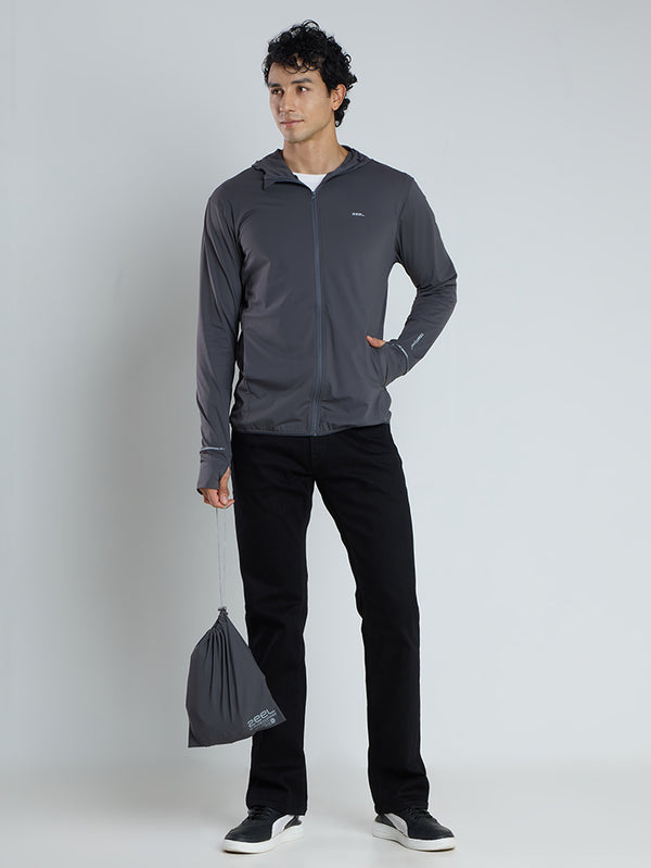Sun Jacket AirWeave™ M Regular– DARK GREY