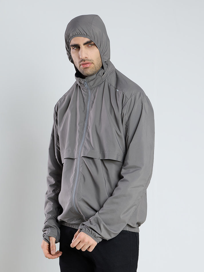 Men's Silver Grey Sun Jacket | AirDrive™