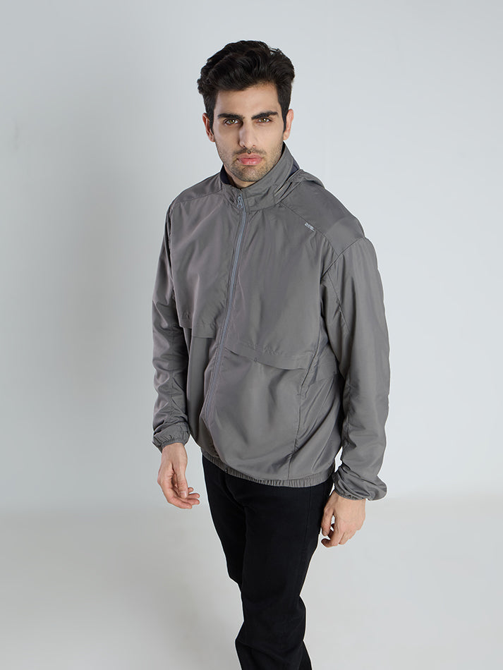 Men's Silver Grey Sun Jacket | AirDrive™