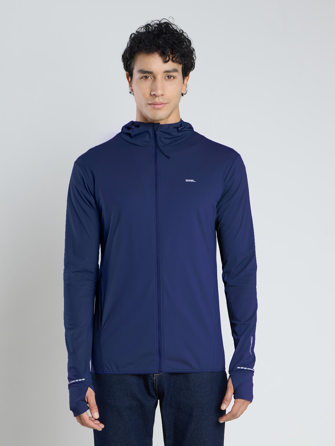 Sun Jacket AirWeave™ M Regular– Navy blue
