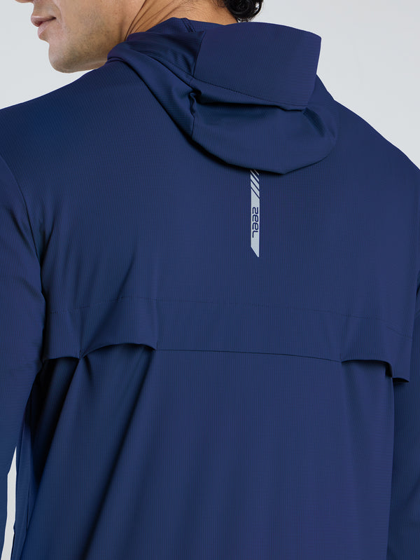 Sun Jacket AirWeave™ M Regular– Navy blue