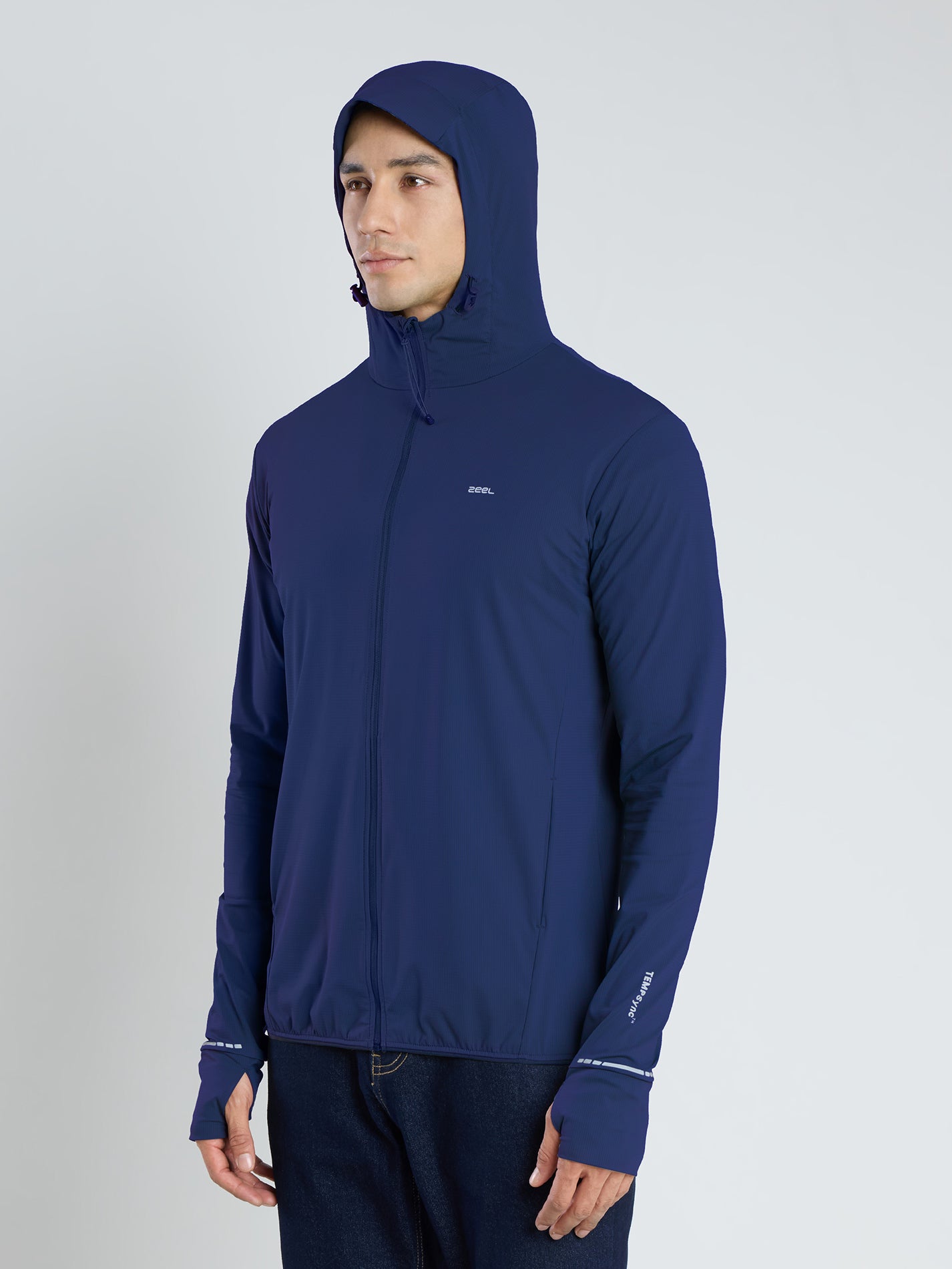 Men's Dark Blue Sun Jacket | AirWeave™