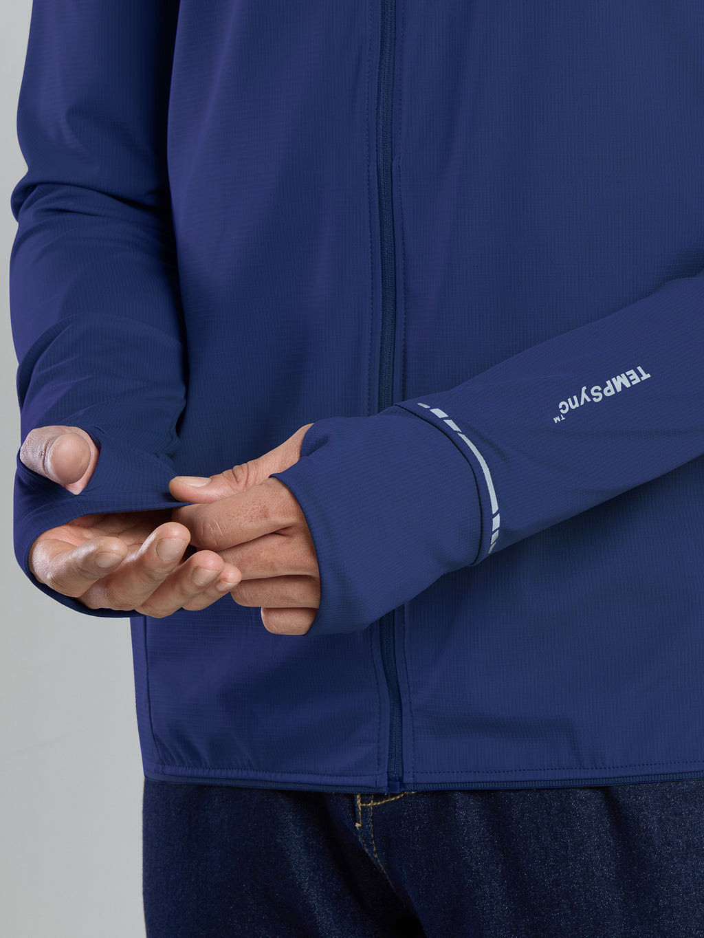 Sun Jacket AirWeave™ M Regular– Navy blue