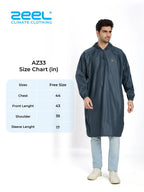 Self Packable Waterproof AIRFORCE Rain Poncho - AZ33 - Zeelretail
