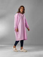 Self Packable Waterproof Lavender Rain Poncho - AZ33 - Zeelretail