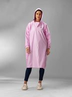 Self Packable Waterproof Lavender Rain Poncho - AZ33 - Zeelretail