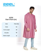 Self Packable Waterproof ONION Rain Poncho - AZ33 - Zeelretail