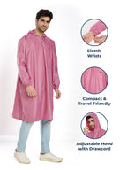 Self Packable Waterproof ONION Rain Poncho - AZ33 - Zeelretail