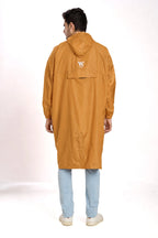Self Packable Waterproof ORANGE Rain Poncho - AZ33 - Zeelretail