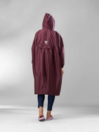Self Packable Waterproof Wine Rain Poncho - AZ33 - Zeelretail