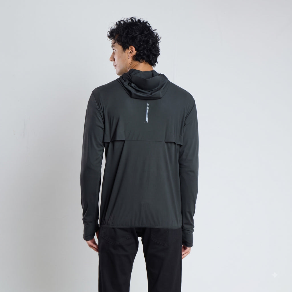 Men's Daise Black Sun Jacket | AirWeave™