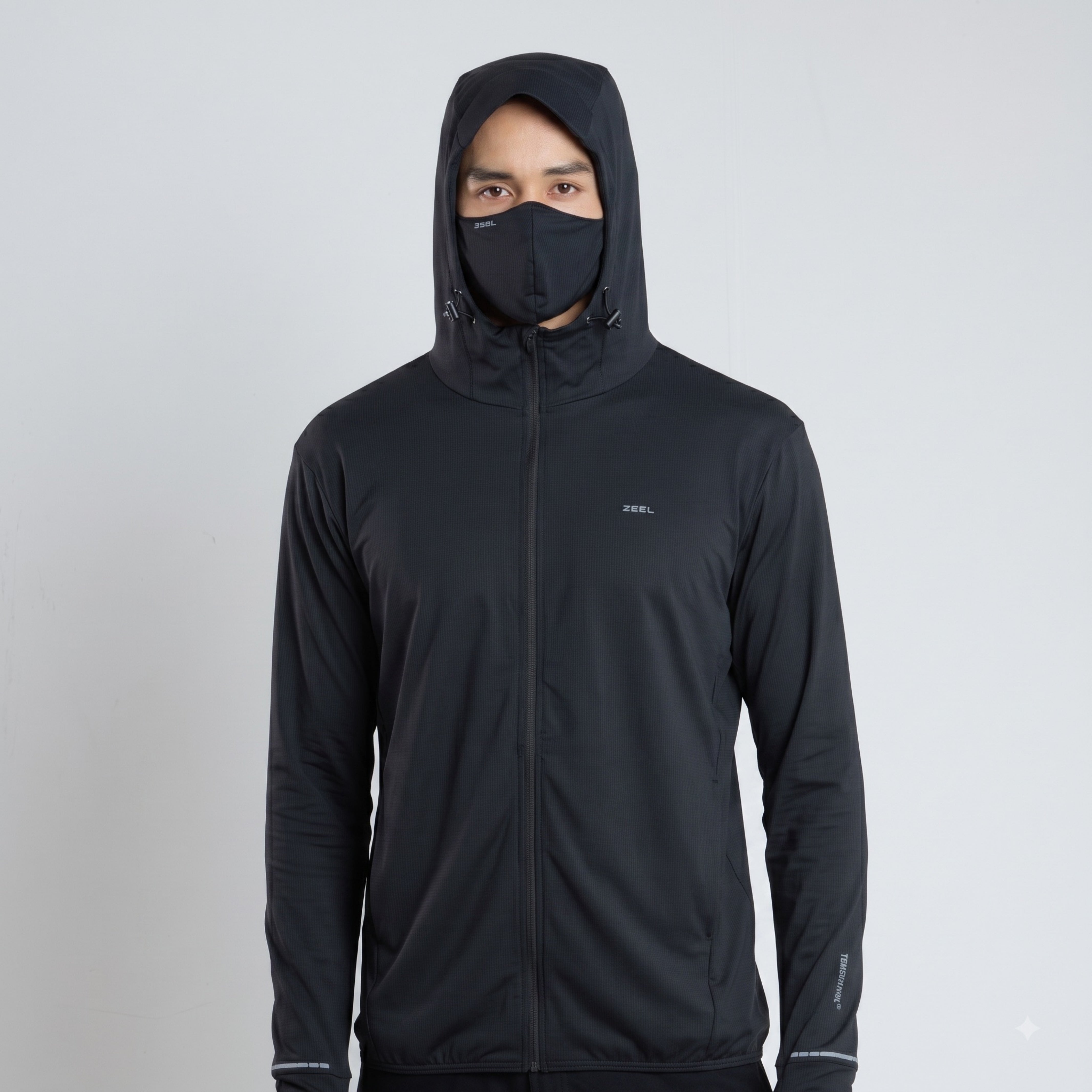 Men's Daise Black Sun Jacket | AirWeave™