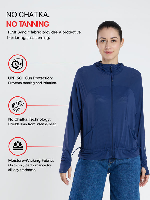 Sun Jacket AirWeave™  F  Croptop
