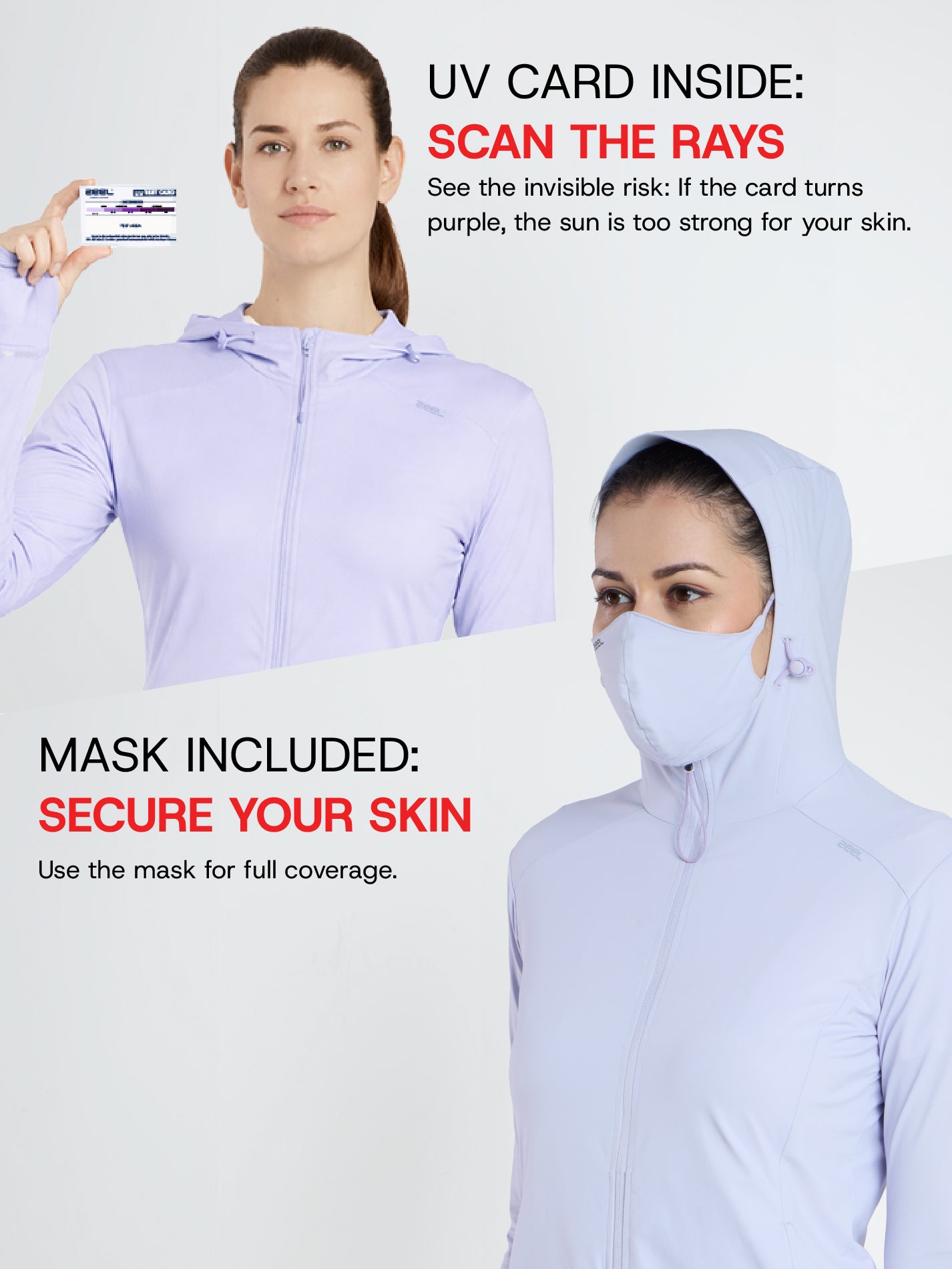 Sun Jacket AirWeave™ F Regular –PURPLE