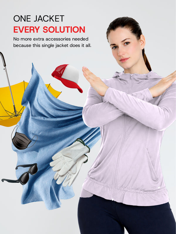 Sun Jacket AirWeave™  F  Croptop