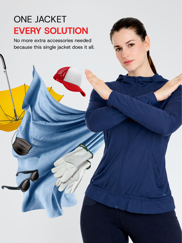 Sun Jacket AirWeave™  F  Croptop