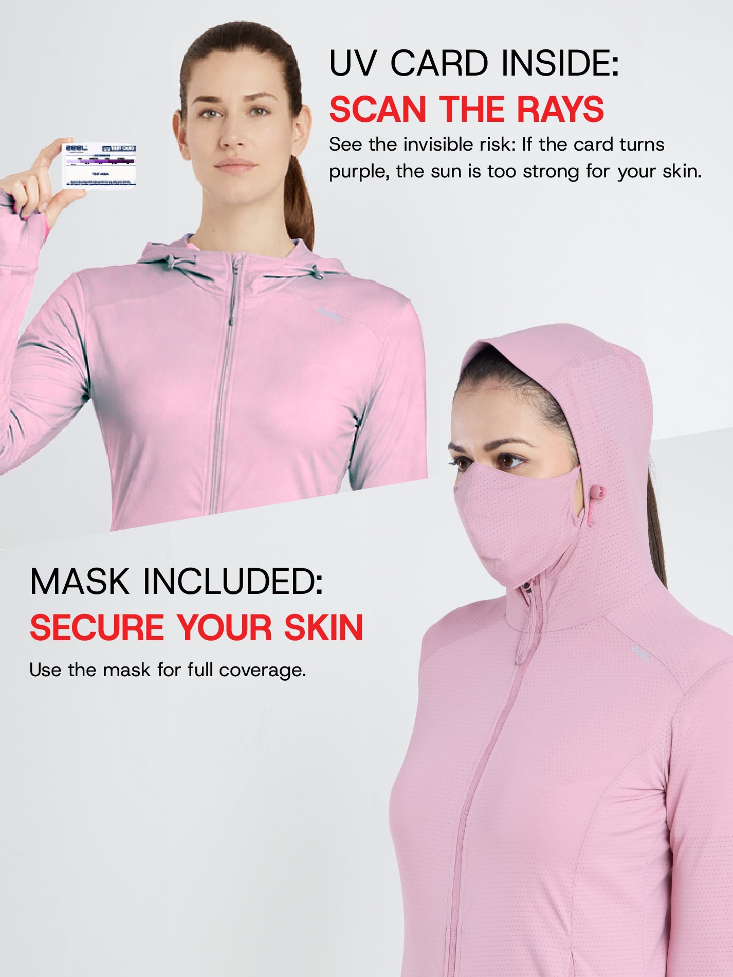 Sun Jacket AirWeave™ F Regular –LOTUS PINK