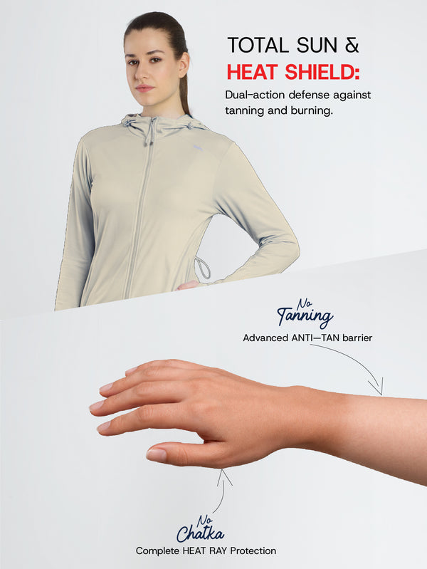 Sun Jacket AirWeave™ F Regular –COFFEE