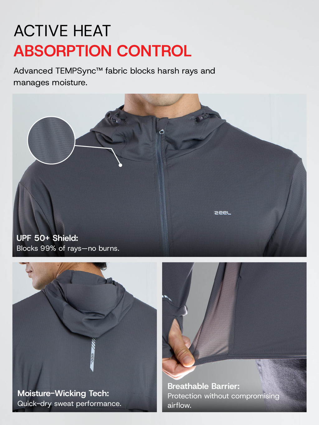 Sun Jacket AirWeave™ M Regular– OLIVE GREEN