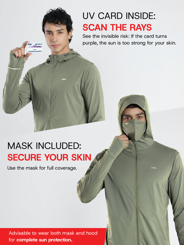 Sun Jacket AirWeave™ M Regular– OLIVE GREEN