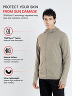 Men's Khaki Sun Jacket | AirWeave™
