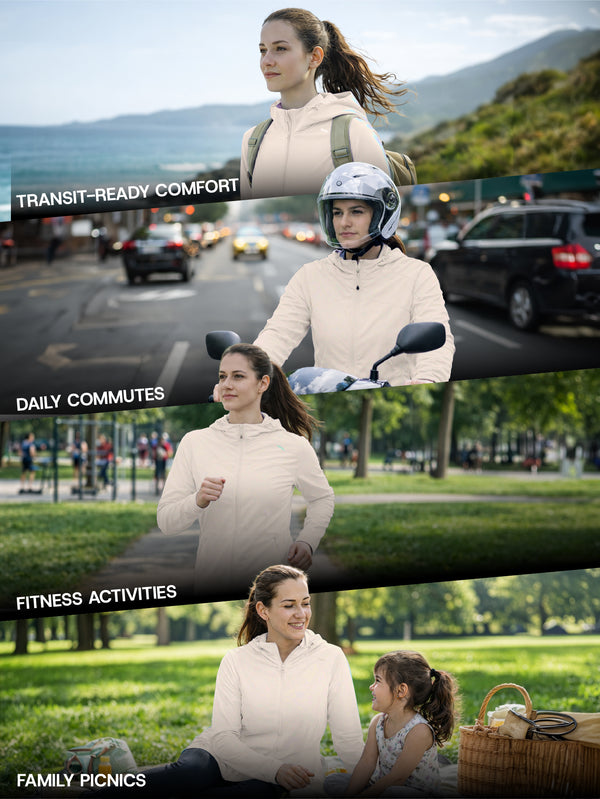 Sun Jacket AirWeave™ F Regular –PINK