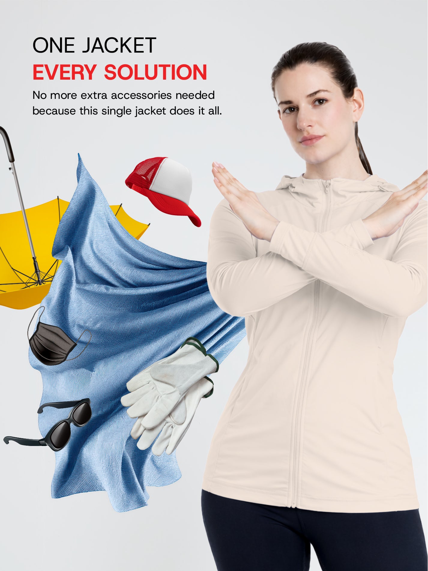 Women's Lotus Pink Mid-Length Sun Jacket | AirWeave™