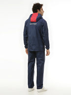 Zeel Active Sport Blue & Red Rainwear - AZ06