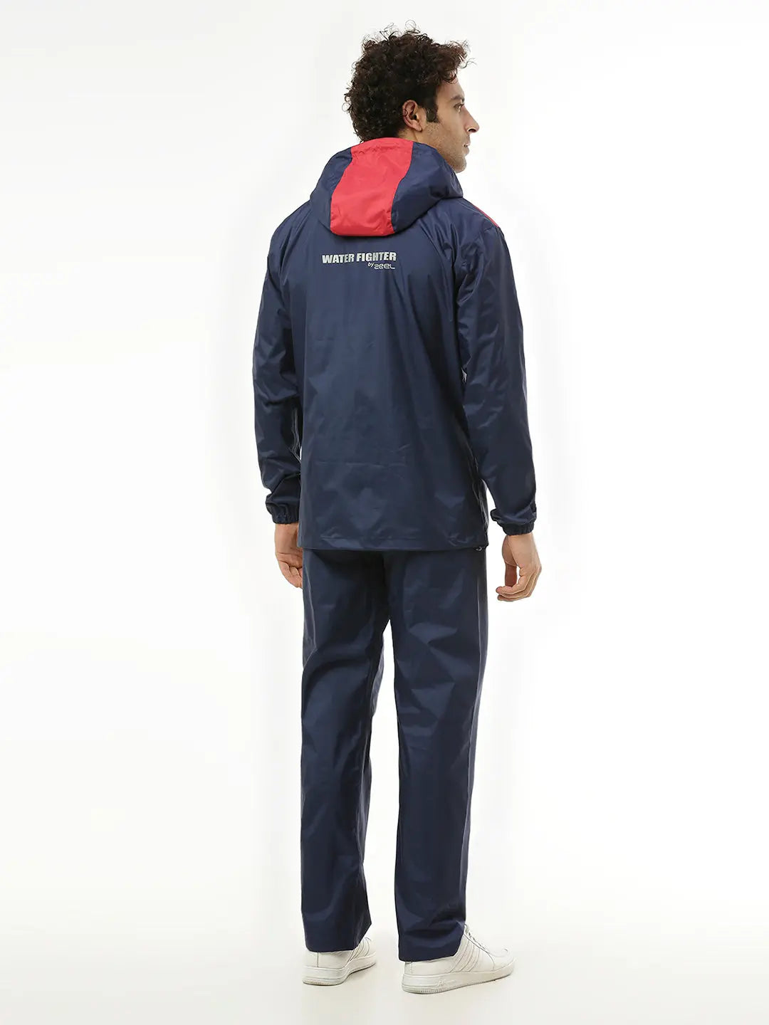 Zeel Active Sport Blue & Red Rainwear - AZ06