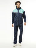 Zeel Active Sport Navy & Green Rainwear - AZ06