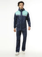 Zeel Active Sport Navy & Green Rainwear - AZ06
