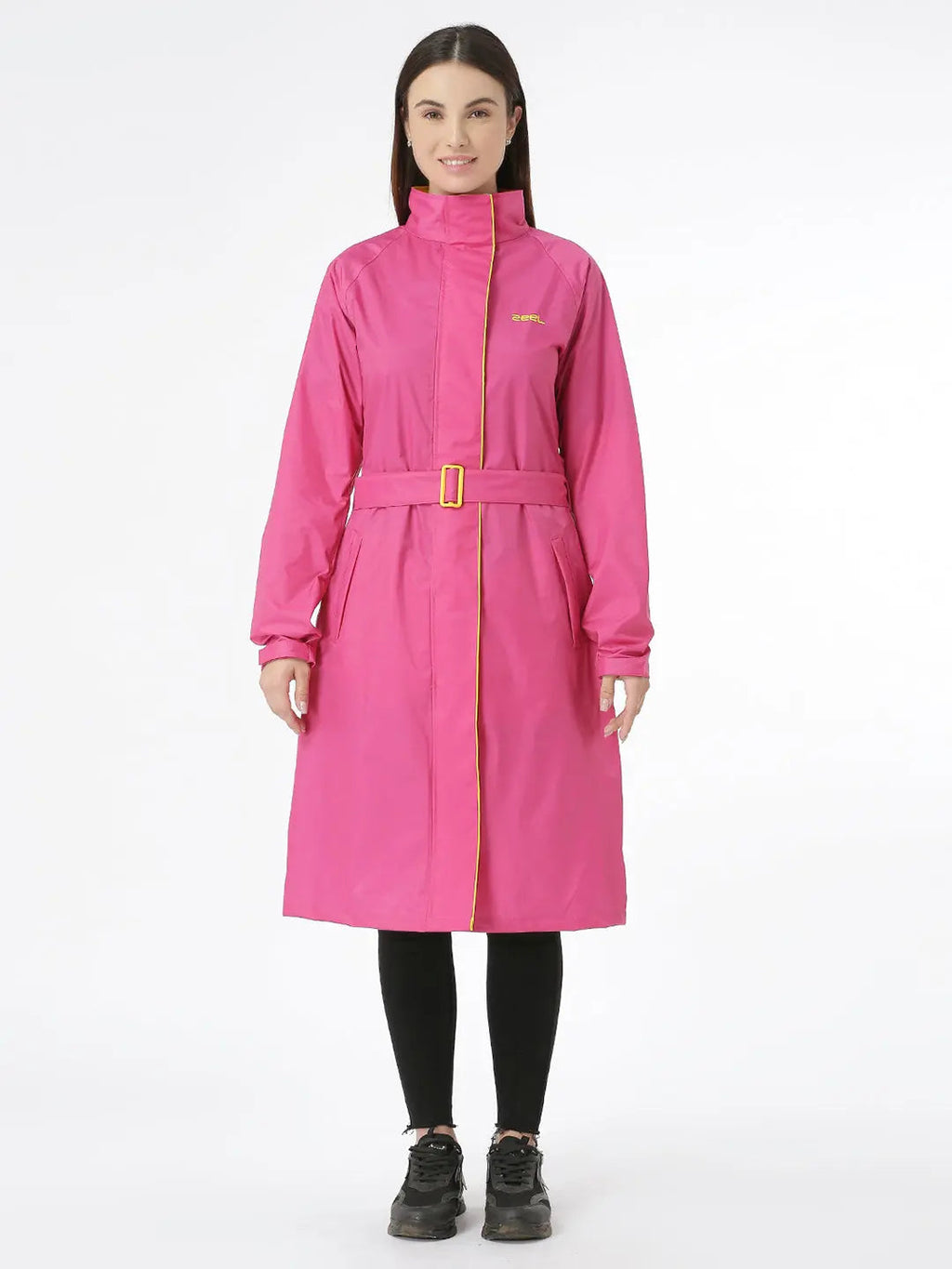 Zeel Diva Pink Trench Coat - Zeelretail