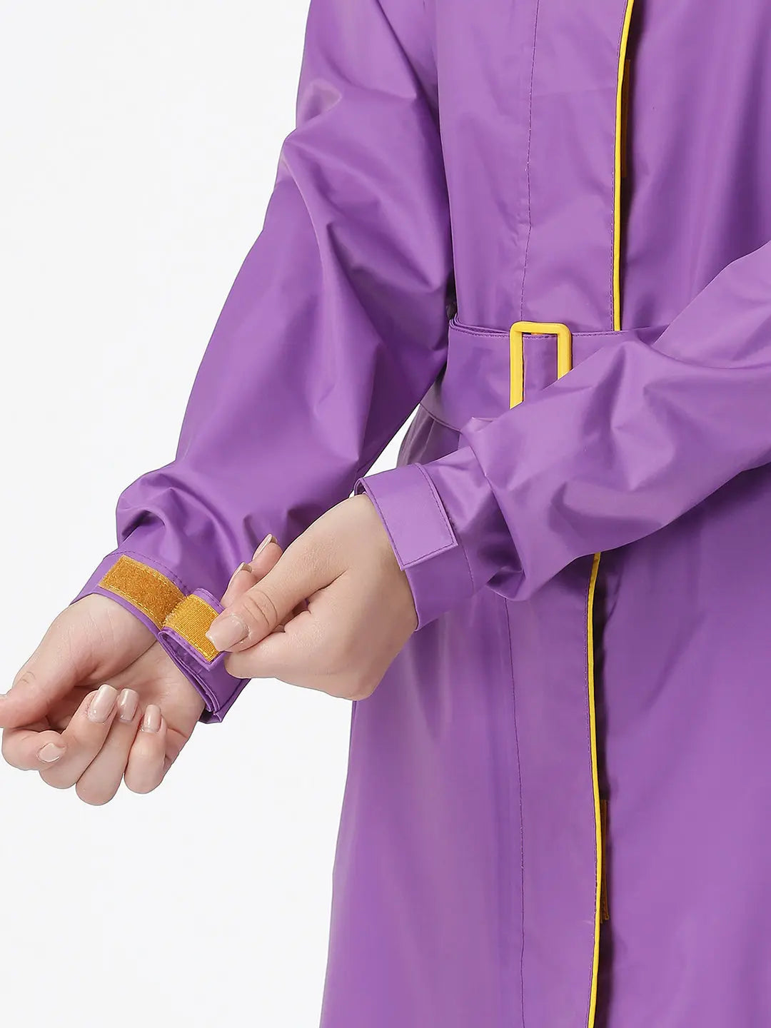 Zeel Diva Purple Trench Coat - Zeelretail