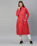 Zeel Diva Red Trench Coat - Raincoat For Women - Zeelretail