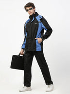 Zeel Go Hike Black & Blue Rainsuit - JS508 - Zeelretail