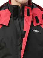 Zeel Go Hike Black & Red Rainsuit - JS508 - Zeelretail